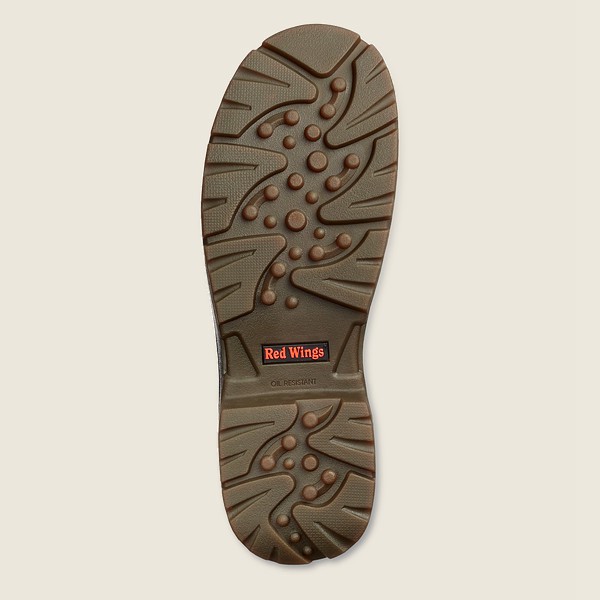 Work Støvler Herre - Red Wing King Toe® - 8-Inch Waterproof Soft Toe - Brune - TVDBLZ-870